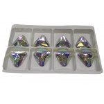 Пришивной треугольник Crystal AB 23x23 мм (SALE)