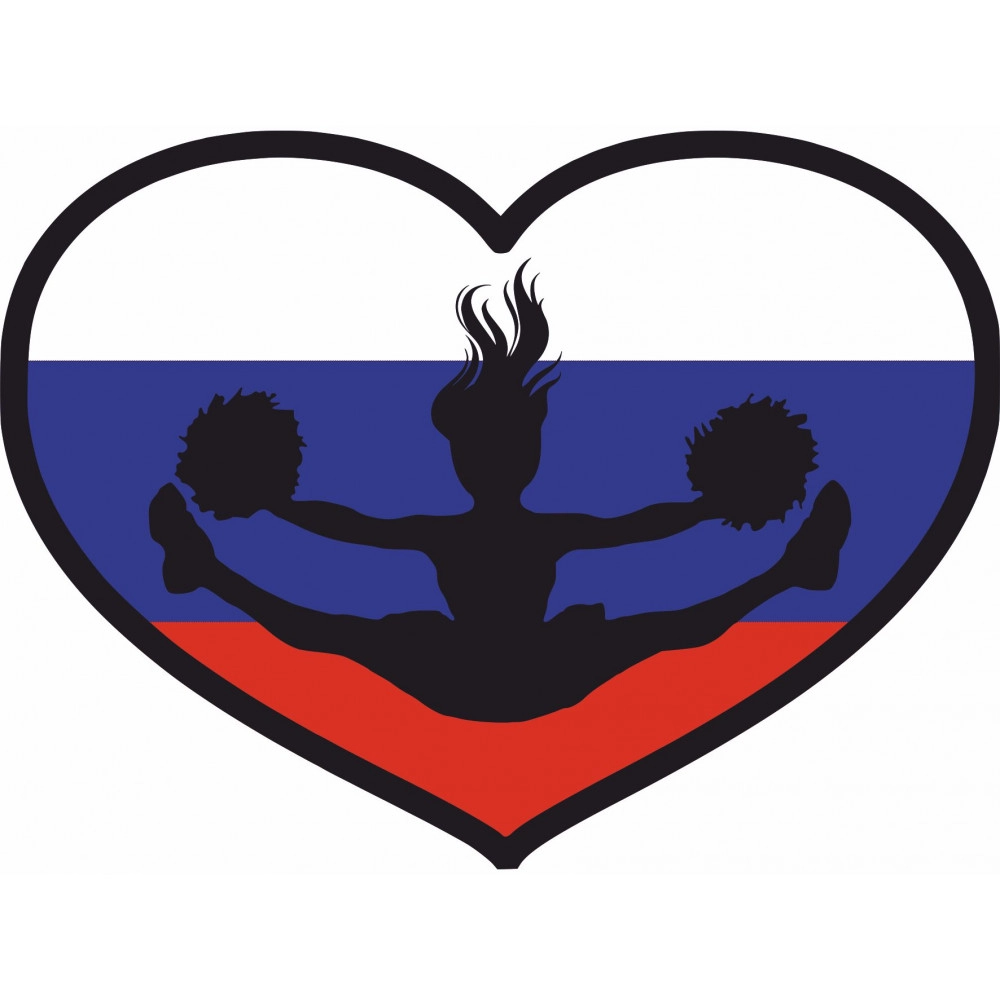 Автонаклейка Сердечко